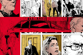 draw comic book illustration, comic storyboard comic panei