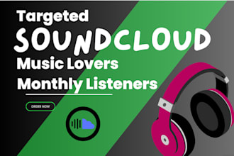 organic soundcloud music lovers album promotion for real and active listeners