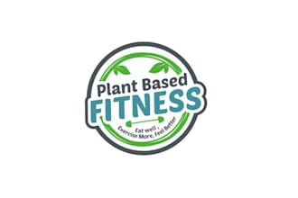design aesthetics plant based fitness logo