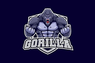 create awesome superhero mascot character and mascot logo