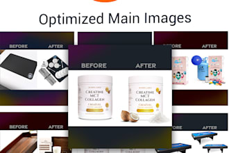 create optimize main image to boost sales