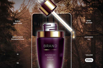 design promotional posters for brand