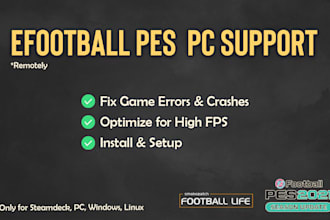professionally install, setup, and troubleshoot your pes21 or spfl on PC