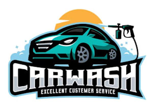 design a professional car wash logo