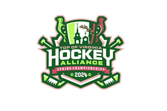 design stick tapping celebrate youth hockey logo