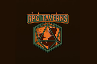 design warm inclusive tabletop gaming venue logo