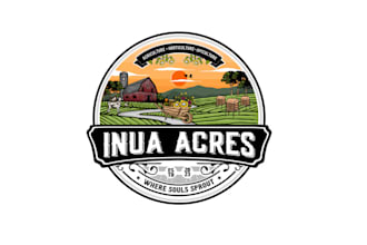 design message farm honoring power logo