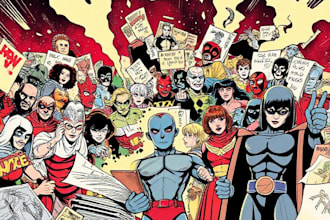 design characters and comic books