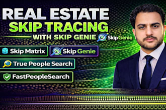 do real estate skip tracing with skip genie and dnc scrub