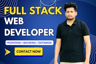 be your full stack web developer and programmer for secure and efficient web app