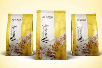 design creative packaging, poly mailer and parcel bag design