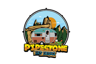 design unique pipes tone montana branding logo