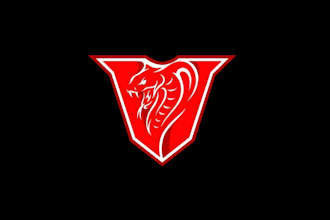 design powerful minor hockey association logo