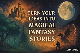ghostwrite your fantasy story