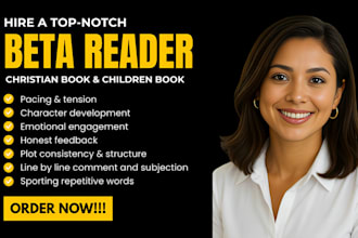 beta read your fantasy, thriller, horror, developmental editor