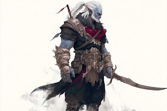 draw your custom dnd character