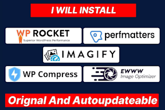 wp rocket,perfmatters,imagify,wp compress,ewww image optimizer