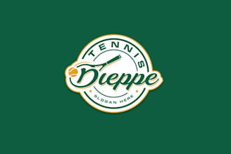 design modern sport tennis club logo