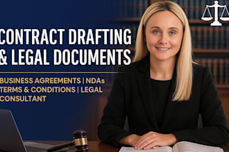 professionally draft contracts agreements and compliance documents businesses