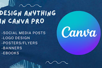 create anything you need in canva pro