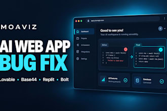 ai vibe coded web app bug fixing and debugging