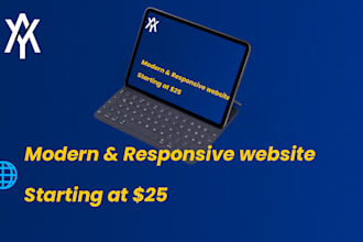 create a professional responsive website