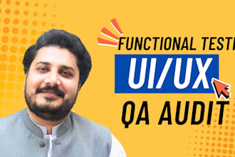 test your website UI and UX functionality and usability improvements
