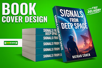 create best selling amazon book cover, ebook, paperback and book cover design