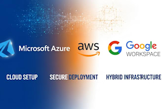 set up azure, AWS, or google workspace cloud