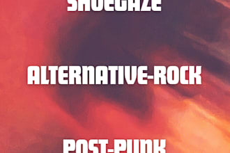 produce a shoegaze and alternative rock music for you