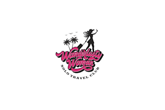design travel inspired women logo