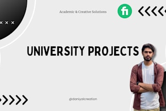 craft well researched university projects and presentations or research work