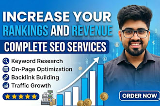 provide on page, off page and technical SEO services