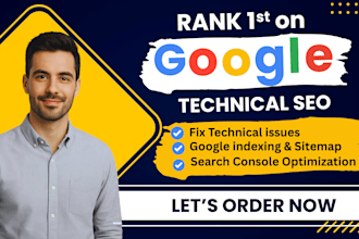 fix search console, technical SEO and indexing errors