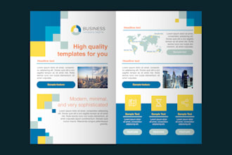 design brochure, professional flyer, and business flyer to boost your sales