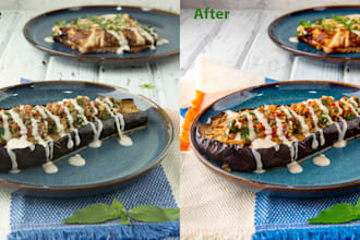 retouch your food photos