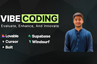 develop your vibe coding apps with cursor, loveable, replit and windsurf