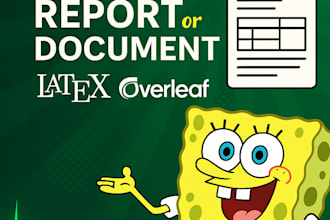 convert your document in latex overleaf