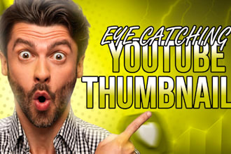 design professional and amazing thumbnails