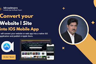convert your website into ios app and publish on apple store