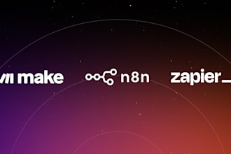 set up or fix n8n workflows zapier and n8n