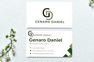 design business card premium quality