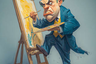 create political and editorial cartoons