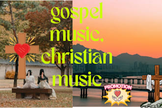 promote gospel music, christian music to increase monthly listeners