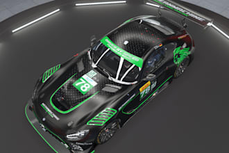 create custom livery design for lemans ultimate lmu, acc and iracing