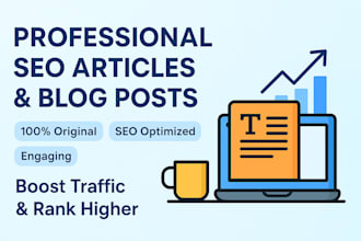 write professional  articles for you