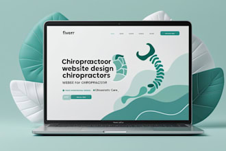design a chiropractic website in elementor wordpress