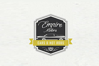 design professional empire motors logo