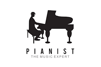 design outstanding music note minimalist logo   revisions and vector file