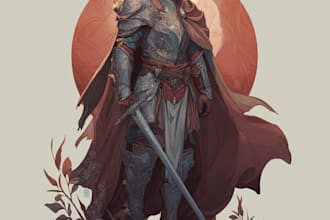 draw your dnd hero or villain in stunning fantasy style